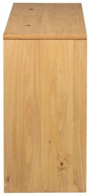 vidaXL Τραπέζι Κονσόλα SAUDA Δρυς 89,5x36,5x73 εκ. Μασίφ Ξύλο Πεύκου