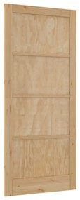 vidaXL Εσωτερική Πόρτα "ORKDAL" 93x211x4 cm Στερεού Ξύλου Πεύκου