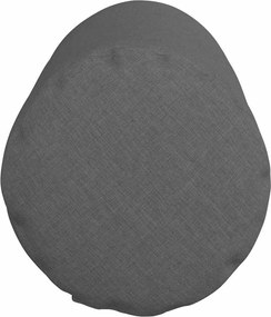 vidaXL Μαξιλάρια Στήριγμα 2 pcs Σκούρο Γκρι Ø 25 x 70 cm ύφασμα