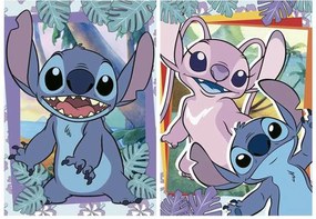 Παιδικό παζλ Stitch 500 Τεμάχια 2 σε 1