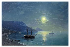 Πίνακας σε καμβά Night in the Crimea" Megapap ψηφιακής εκτύπωσης 60x40x3εκ."