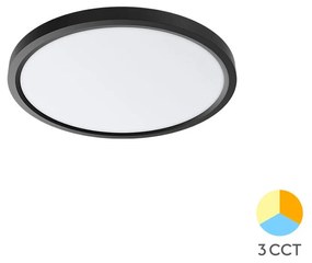 Φωτιστικό Οροφής Braytron BP07-00281 Μαύρο Ματ (Black Mat) CCT3