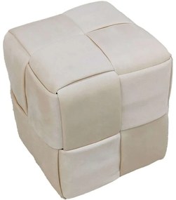 Σκαμπό Jisko 257-000028 38x38x40cm Beige