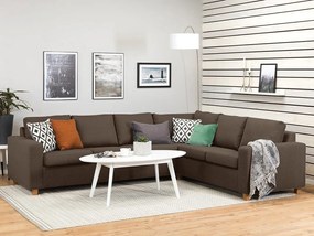 Γωνιακός Καναπές Scandinavian Choice C156, Δρυς, Καφέ, 284x223x80cm, Πόδια: Ξύλο | Epipla1.gr