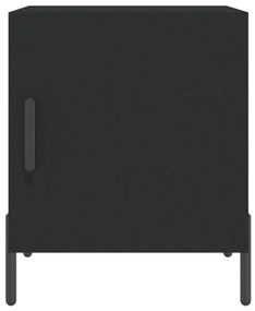 vidaXL Κομοδίνο Μαύρο 40 x 40 x 50 εκ. από Επεξεργασμένο Ξύλο