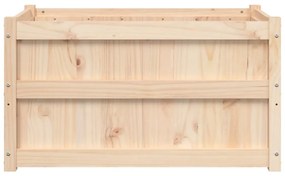 vidaXL Ζαρντινιέρες 2 τεμ. από Μασίφ Ξύλο Πεύκου