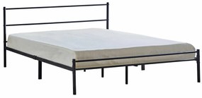 Κρεβάτι Comfivo 321, Διπλό, Μαύρο, 140x200, Μέταλλο, Τάβλες για Κρεβάτι, 147x208x85cm, 17 kg | Epipla1.gr