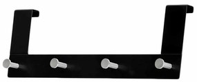 Κρεμάστρα Πόρτας 4 Θέσεων Grekon 304 Black