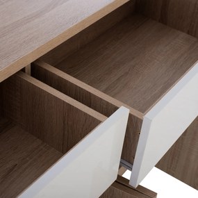 ΜΠΟΥΦΕΣ JOLENE HM2234.02 2 ΣΥΡΤΑΡΙΑ &amp; 4 ΠΟΡΤΕΣ SONAMA 120X40X80εκ.