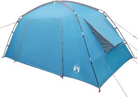 vidaXL Καταφύγιο Τέντας με στέγη Μπλε 400 x 210 x 180 εκ Πολυεστέρας