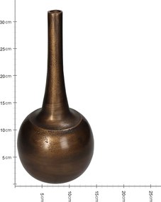 Διακοσμητικό Βάζο (Φ13x33) Kersten KAL-1572