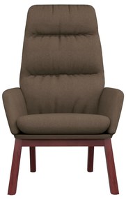 vidaXL Πολυθρόνα Relax Taupe Υφασμάτινη