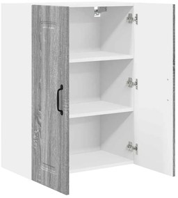 vidaXL Ντουλάπα Κουζίνας Kalmar Γκρίζο Σονομα 60 x 31 x 80 εκ.