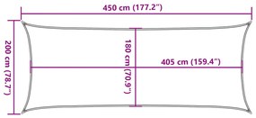 ΠΑΝΙ ΣΚΙΑΣΗΣ ΑΝΘΡΑΚΙ 2 X 4,5 Μ. ΑΠΟ HDPE 160 ΓΡ./Μ² 311065