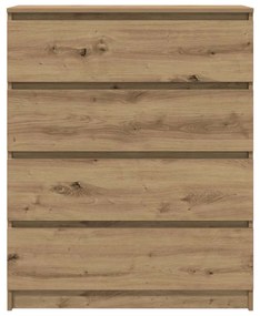 vidaXL Sideboard Artisan Oak 80x35x99 cm Κατασκευασμένο ξύλο