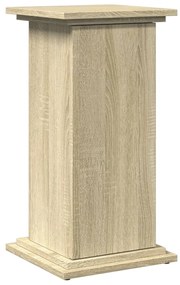 vidaXL Βάση Οθόνης με Αποθ. Sonoma Δρυς 31x30x60 εκ Επεξεργασμένο Ξύλο