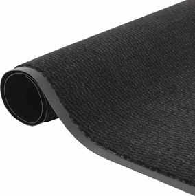 vidaXL Πατάκι Εισόδου Μαύρο 115 x 300 εκ.
