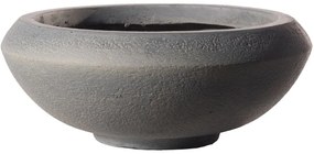 Γλάστρα Πήλινη Οβάλ Bastion D-5270-8 XL 72x72x29cm Grey Supergreens Πηλός