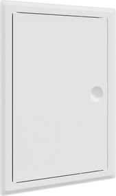 vidaXL Πάνελ Πρόσβασης Λευκό 33,5 x 23 x 3 cm Ατσάλι