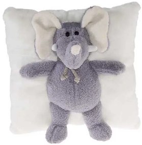 Λούτρινο Μαξιλάρι με Ελεφαντάκι 19x19cm 11069a