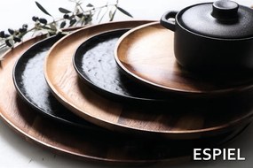 LAVA ΚΑΤΣΑΡΟΛΑΚΙ STONEWARE ΜΑΥΡΟ 16.3χ12χ6ΕΚ. | Συσκευασία 3 τμχ