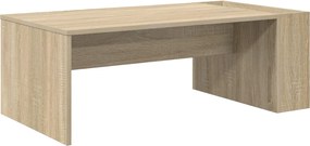 vidaXL Τραπεζάκι σαλονιού Δρύς Sonoma 95 x 50 x 34 εκ