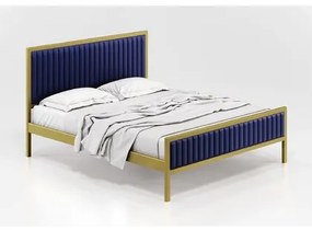 KS Strom Μεταλλικό Κρεβάτι με Ύφασμα Υπέρδιπλο 150x200cm Kouppas Queen Bed BEST-5123926