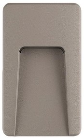 Φωτιστικό Τοίχου Slim LED 3W Γκρι EUROLAMP 145-52023