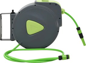 vidaXL Ανέμη Αυτόματη με Λάστιχο Τοίχου 30 + 2 μ.