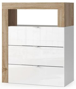 ΣΥΡΤΑΡΙΕΡΑ ΜΠΑΝΙΟΥ ΛΕΥΚΟ / ΚΑΦΕ 64x35x78