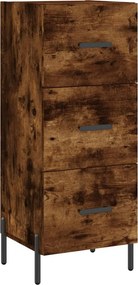 vidaXL Ντουλάπι Καπνιστή δρυς 34,5x34x180 εκ. από Επεξεργασμένο Ξύλο