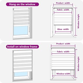 vidaXL Ζέβρα τυφλή Μαύρο Πλάτος υφάσματος 140,9 εκ. Πολυεστέρας