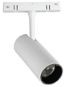 Σποτ Led Ento VK/04628/TR/DA/1/W/W Για Στρογγυλή Μαγνητική Ράγα Dali 48V 3000K 10W 670lm CRI>90 Για Διάμετρο 1m White VKLed