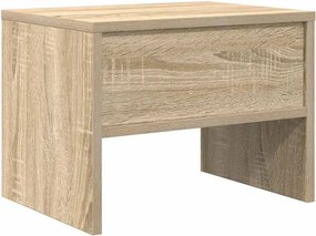 vidaXL Κομοδίνο Χρώμα Sonoma Δρυς 40 x 30 x 30 εκ. από Επεξ. Ξύλο