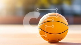 Intra Συλλεκτικό Ξύλινο Παζλ Plywood 4mm - Μπάσκετ στο γήπεδο Σε Ξύλινο Κουτί - Διαστάσεις Puzzle: 10x10 cm – 25 κομμάτια