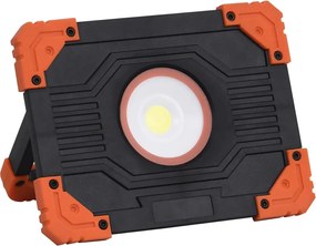 vidaXL Προβολέας LED Φορητός 10 W Ψυχρό Λευκό από ABS