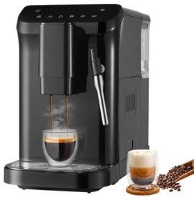 VEVOR Automatic Espresso Machine 20Bar w/ Frother Steam Wand &amp; 15 Grinding Level