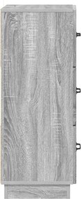vidaXL Ντουλάπι με Συρτάρια 33 x 34,5 x 87 εκ. Επεξεργασμένο Ξύλο