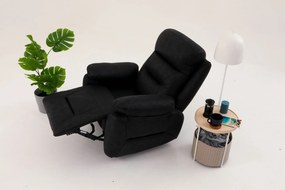 Recliner Comfort Electric - Black Black