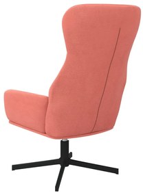vidaXL Πολυθρόνα Relax Ροζ Βελούδινη