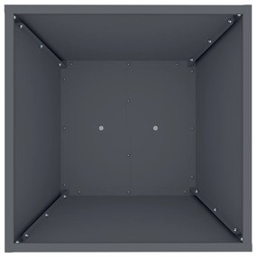 vidaXL Βάση Φυτών Ανθρακί Πλαστική 40 x 40 x 101 εκ Τετράγωνη Μοντέρνα