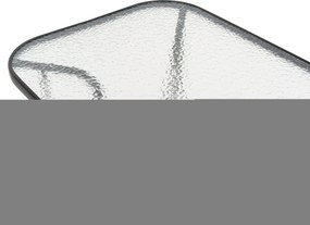 ΣΕΤ ΤΡΑΠΕΖΑΡΙΑΣ 5ΤΜΧ ADAM HM10896.03 ΤΡΑΠΕΖΙ 120x70εκ & 4 ΠΟΛΥΘΡΟΝΕΣ--ΜΑΥΡΟ