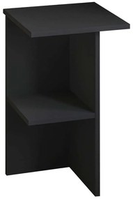 Κομοδίνο Leray 382NRC1809 36x36x60cm Anthracite