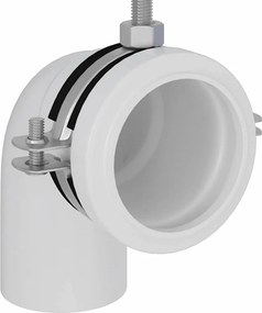 vidaXL Στήριγμα Τοίχου Μπάνιου Μπλε 50 x 3 x 112 εκ