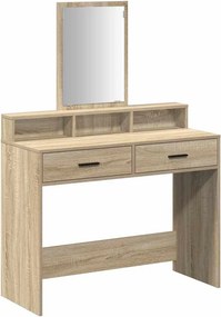 vidaXL Τραπέζι περιποίησης Δρύς Sonoma 100 x 41 x 140 εκ.