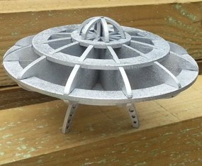 Intra απο ξύλο plywood 3mm-4mm πάχος - Ιπτάμενος δίσκος 3D παζλ Δίασταση 30x30 cm Intraeaxys-075y3j8o