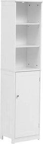 Ντουλάπι-στήλη Desilia pakoworld mdf λευκό 37x30x160εκ