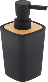 Dispenser Μπάνιου 380ml (7.5x7.5x15.5) T-D Rubber Black 62110103
