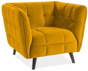 Πολυθρόνα  Castello 1 85 x 92 x 78 Κίτρινο  DIOMMI CASTELLO1V68 DIOMMI-80-1679