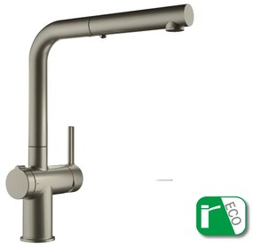 Franke Active Twist Standard Decor Steel Αναμεικτική μπαταρία Κουζίνας 50mm